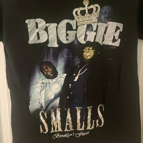BIGGIE SMALLS THE NOTORIOUS BIG GRAPHIC TEE - Picture 2 of 4